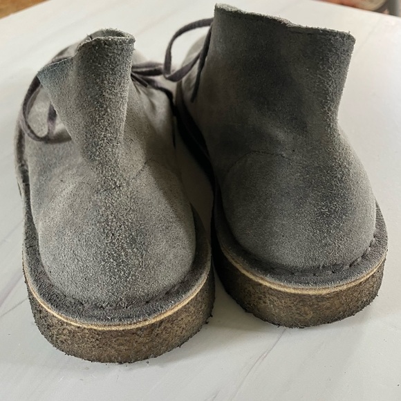 Clarks Original Desert Boot Gray Suede 7 men - Picture 3 of 7